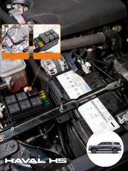 Haval H5 AUX-панель вместо кармана под очки