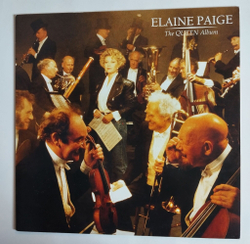 Винтажная виниловая пластинка LP Elaine Paige The Queen Album (UK 1988)