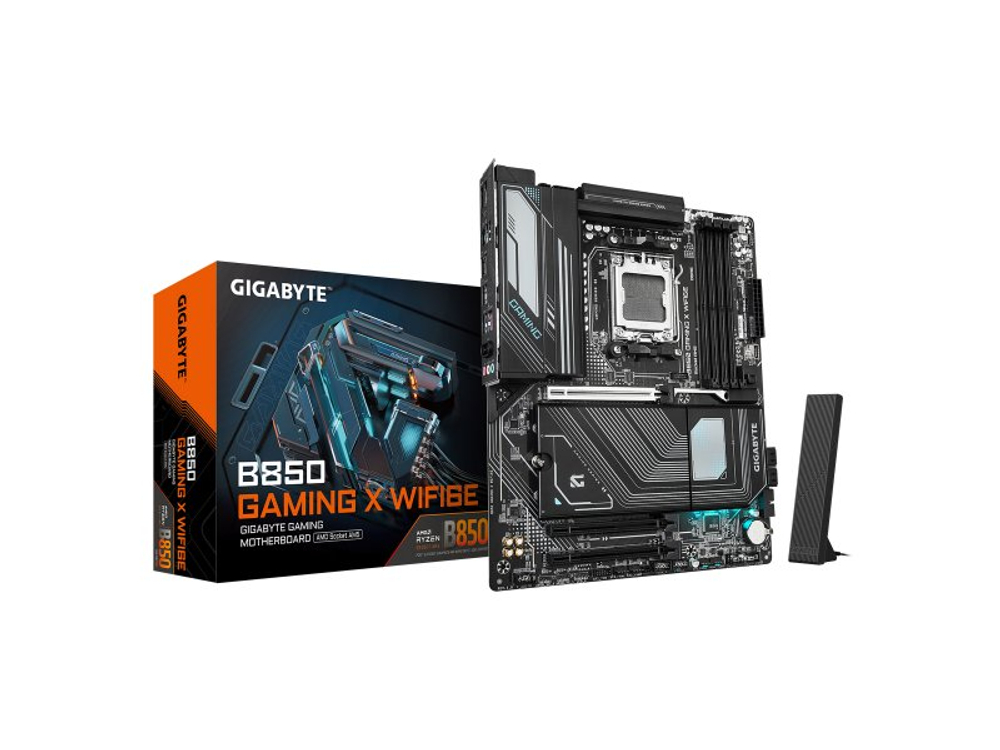Материнская плата Gigabyte B850 Gaming X Wifi6e, Socket AM5, AMD B850, ATX, RTL
