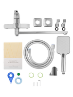 Смеситель для ванны WONZON & WOGHAND FLEX, Хром (WW-639906-CR)