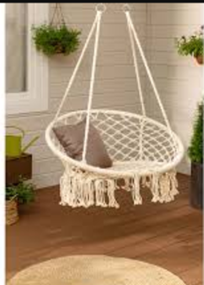 Гамак-кресло maclay, подвесное, плетёное, 60×80 см, цвет МИКС