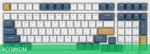 Клавиатура Royal Kludge RK98 Red switch/Klein Blue