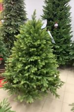 Елка с гирляндой «Эрмитажная» (Литая хвоя) 270 см / 2,7 м