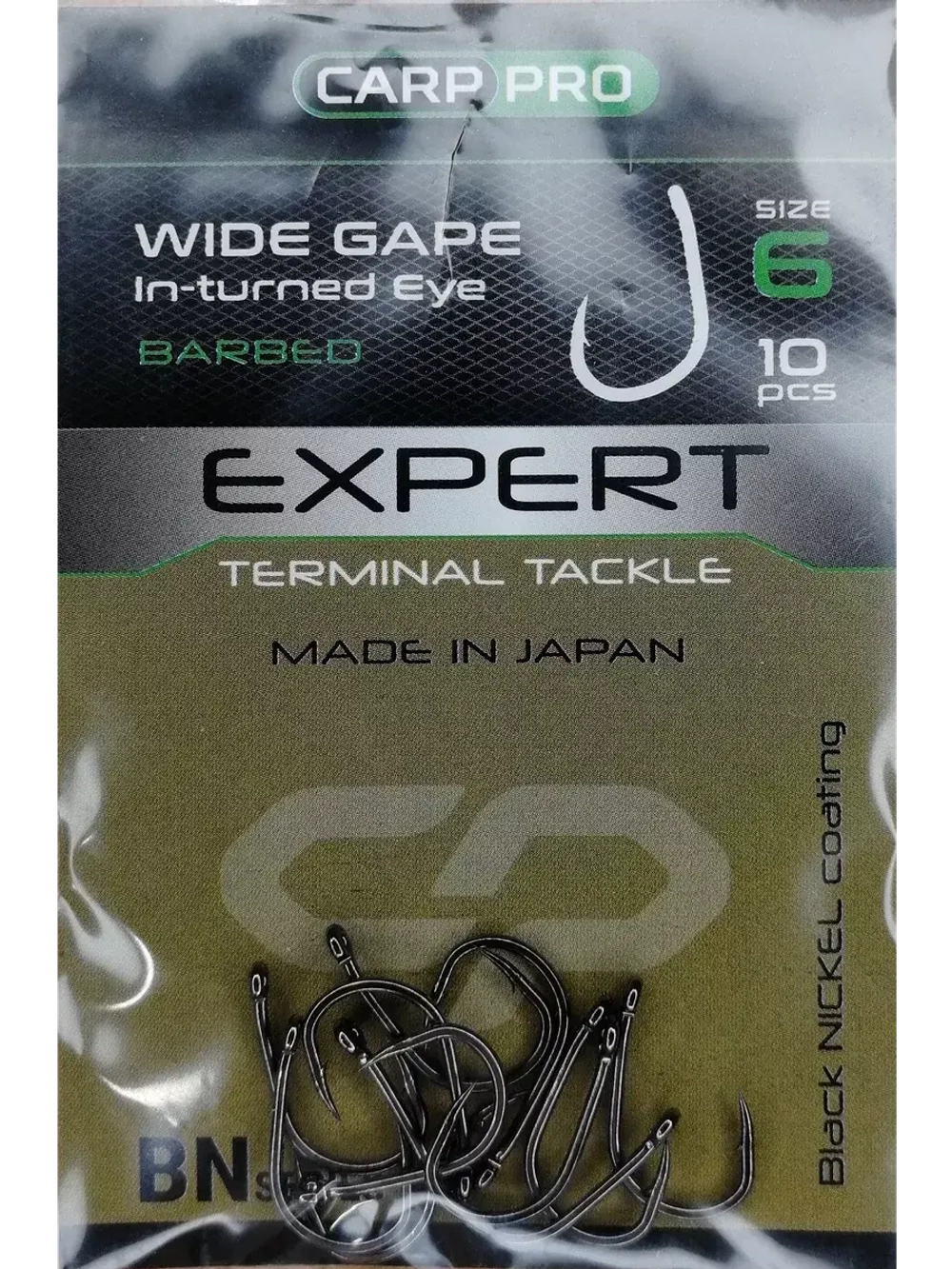 Крючок Wide Gape In-Turned Eye BN