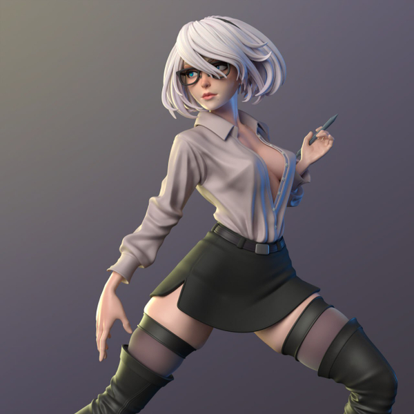 Андроид Йорха 2B Ниер: Автомата Фигурка