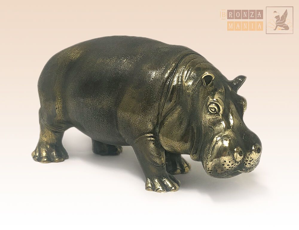 статуэтка Бегемот - Гиппопотам