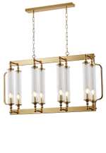 Люстра Crystal Lux TOMAS SP8 L1000 BRASS