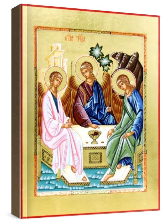 Троица (рукописная икона)