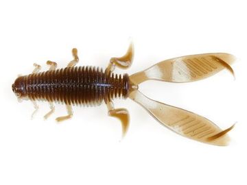 Виброхвосты съедобные LJ Pro Series INSECTOR 2,8in (7 см), цв. T46, 8 шт.