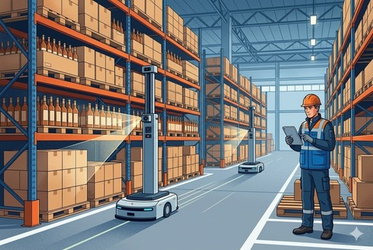 Роботы приходят на склады алкогольного ритейла