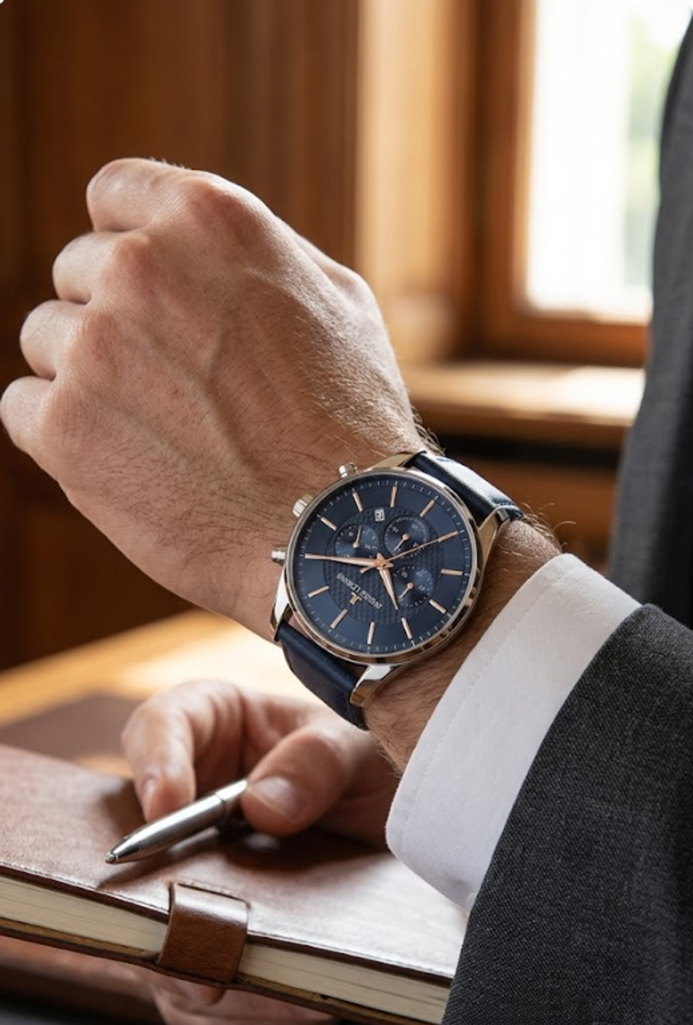 Jacques Lemans London Cronografo uomo 1-2228C