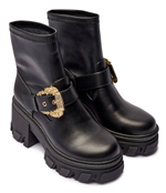 Ботильоны на каблуке SOPHIE Versace Jeans Couture - черный(77VA3S8071570)