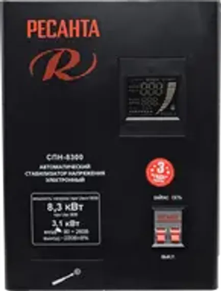 Стабилизатор напряжения Ресанта АСН-12000Н/1-Ц LUX