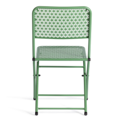 Стул Secret De Maison Villa стальной сплав, 44х42х83см, зеленый (Комплект из 2 шт.)