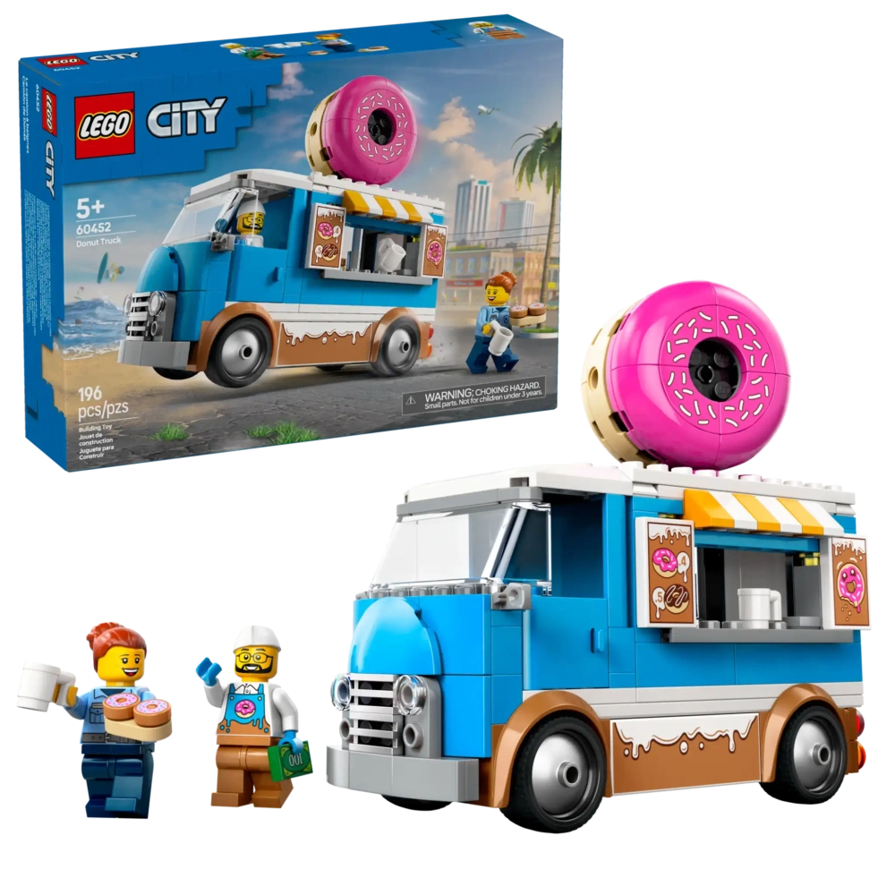 Конструктор LEGO City 60452 Машина с пончиками