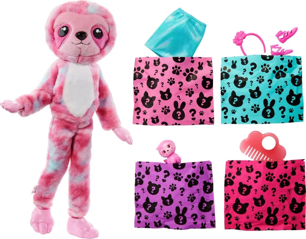 Кукла Barbie Cutie Reveal Ленивец
