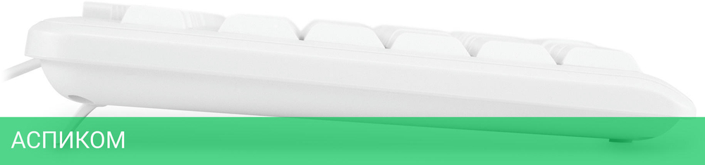 Клавиатура Oklick 305M USB белый (1875227)