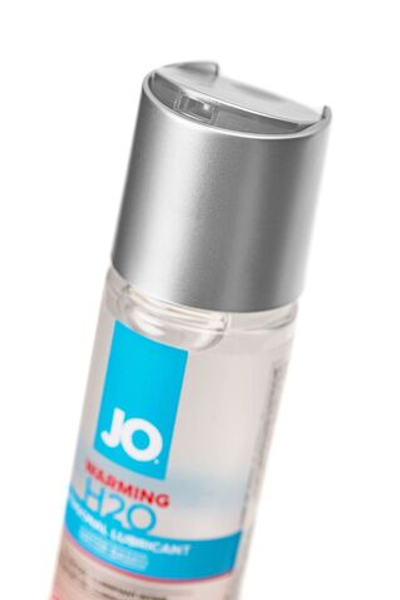 Возбуждающий лубрикант на водной основе JO Personal Lubricant H2O Warming - 60 мл.