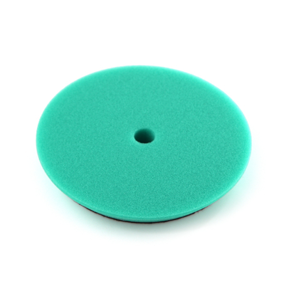 Shine Systems DA Foam Pad Green - полировальный круг экстра твердый зеленый, 130 мм