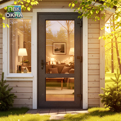 Пластиковая дверь входная KBE