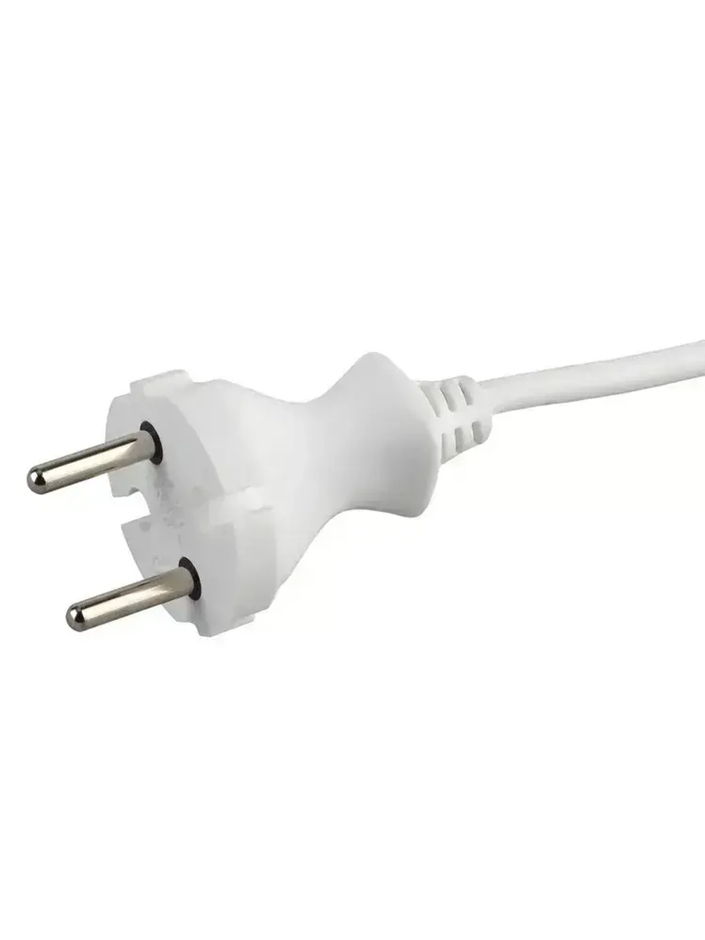 Удлинитель сетевой электрический Intro U330-W без заземления 3 розетки, 3 м, ШВВП 2х0,75мм2, 6A, белый