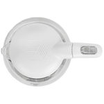 Чайник электрический JVC, JK-KE1514, бел, 1.7 л, 2200 Вт, ск нагр элем, стекло