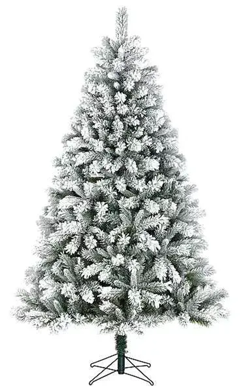 Ель Атлантида заснеженная 230 см., 312 LED ламп, ПВХ, Black Box (74364)