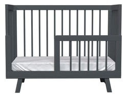 Кроватка детская Lillaland Lilla Aria с маятником темно-серый