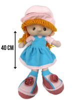 Кукла мягкая игрушка Дашенька 40см
