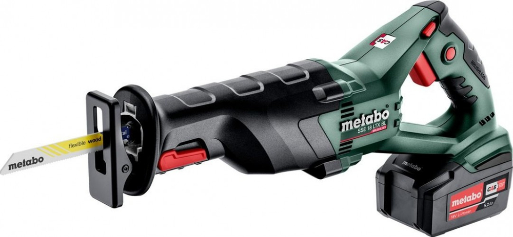 Пила сабельная аккумуляторная METABO SSE 18 LTX BL 602267650