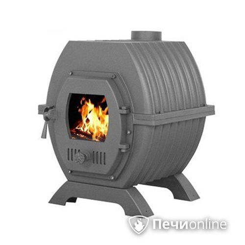 Печь-буржуйка Везувий Триумф 180 с теплообменником