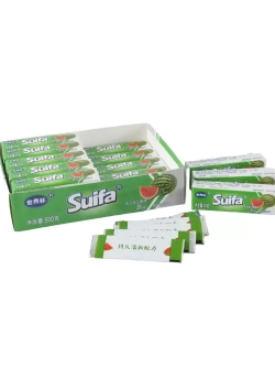 Жевательная резинка пластинки со вкусом Арбуза 25 г * 20 шт