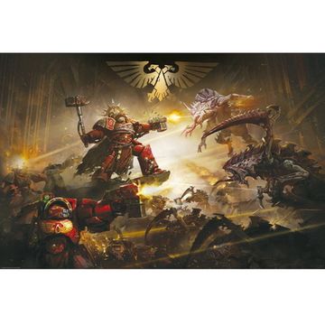 Постер Warhammer 40000 The Battle of Baal Maxi 91.5 x 61 см