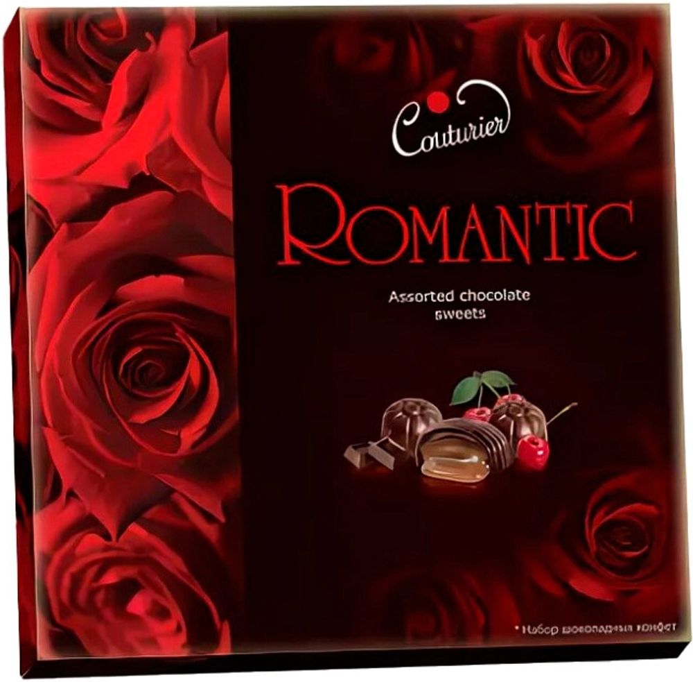 Шоколад Романтик Ассорти Шоколадных Конфет Розы / Romantic Assorted Roses 360г