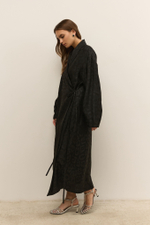 Платье на запах лео