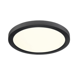 7788/18L MITRA LED SN 537 Светильник пластик/белый/черный LED 18Вт 3000/4000/6500К D225 IP44 CCT/датчик движения NEBULA BLACK