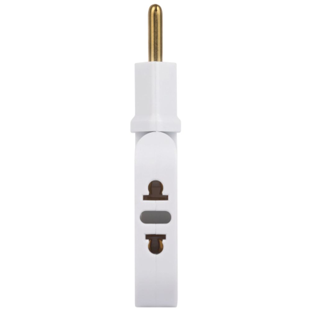 Разветвитель электрический ЭРА SPF-3-FL поворотный на 3 розетки 10А белый