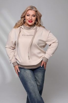 Цена на Худи-6247 больших размеров