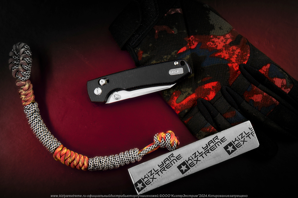 Нож Vosteed Raccoon CB сталь 14C28N Satin Cleaver рукоять Black Micarta