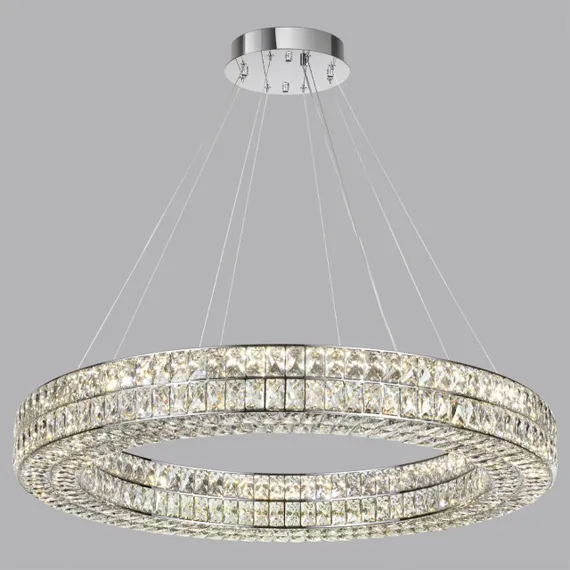4927/98L L-VISION ODL24 599 хром/металл/хрусталь Люстра LED 98W 4000K 5850Лм PANTA