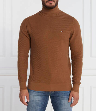 Гольф Tommy Hilfiger - коричневый(MW0MW33453)