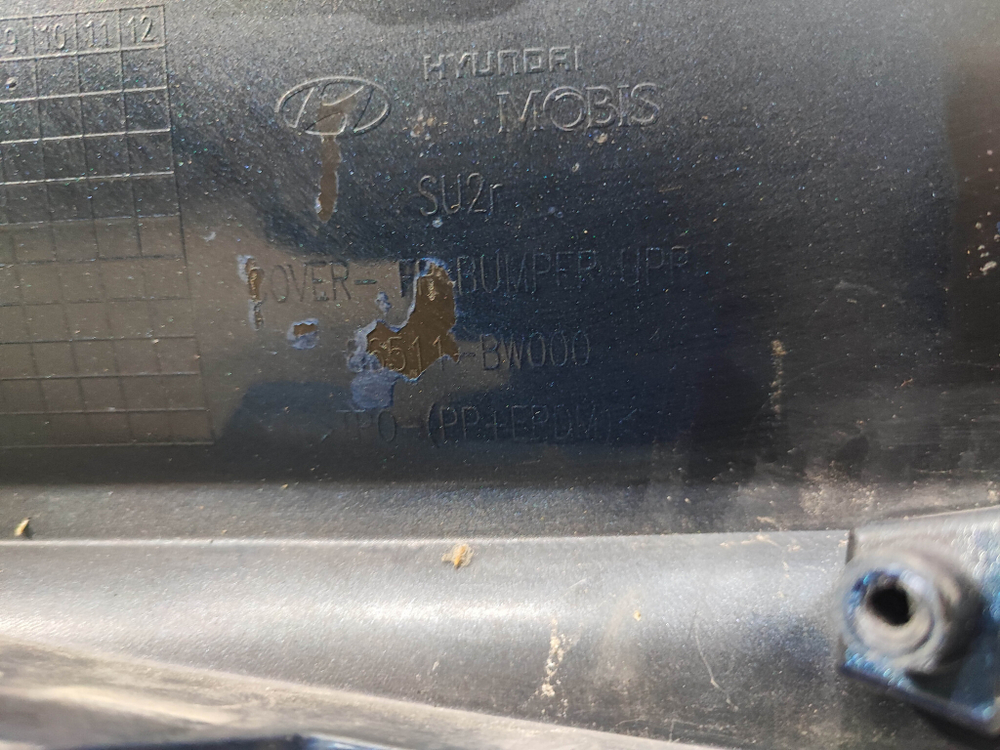 Бампер передний Hyundai Creta 2 (SU2) 21-нв Б/У Оригинал 86511BW000