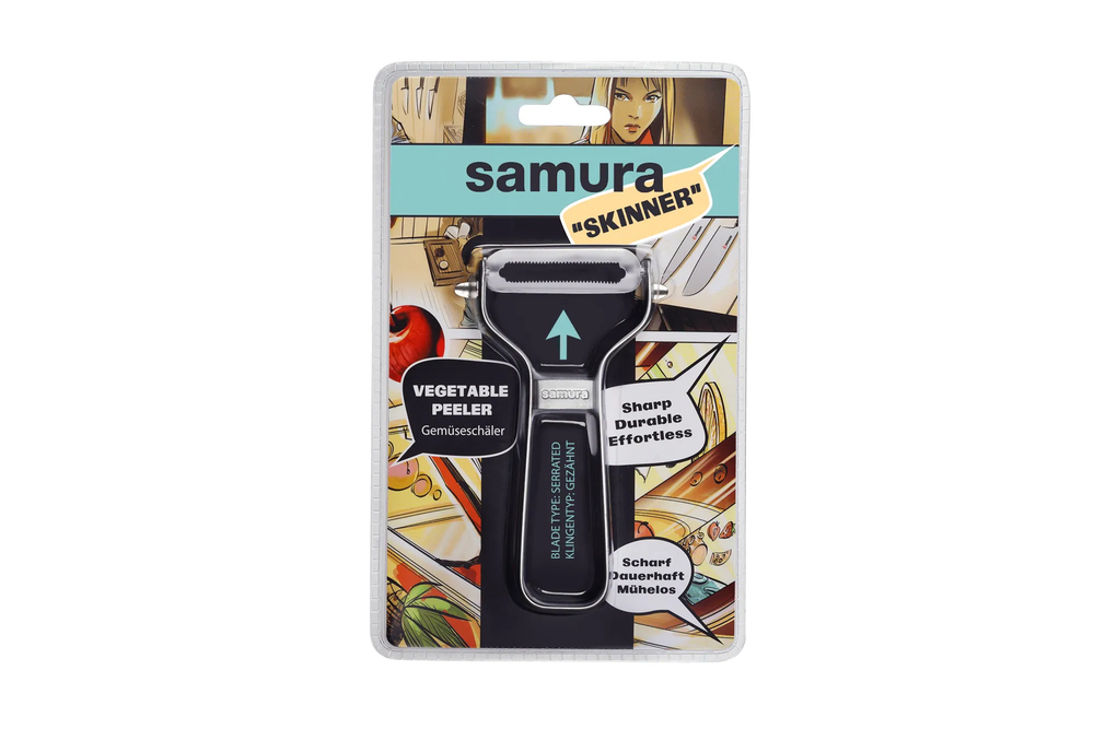 Овощечистка с серрейтором Samura Skinner SVP-01S