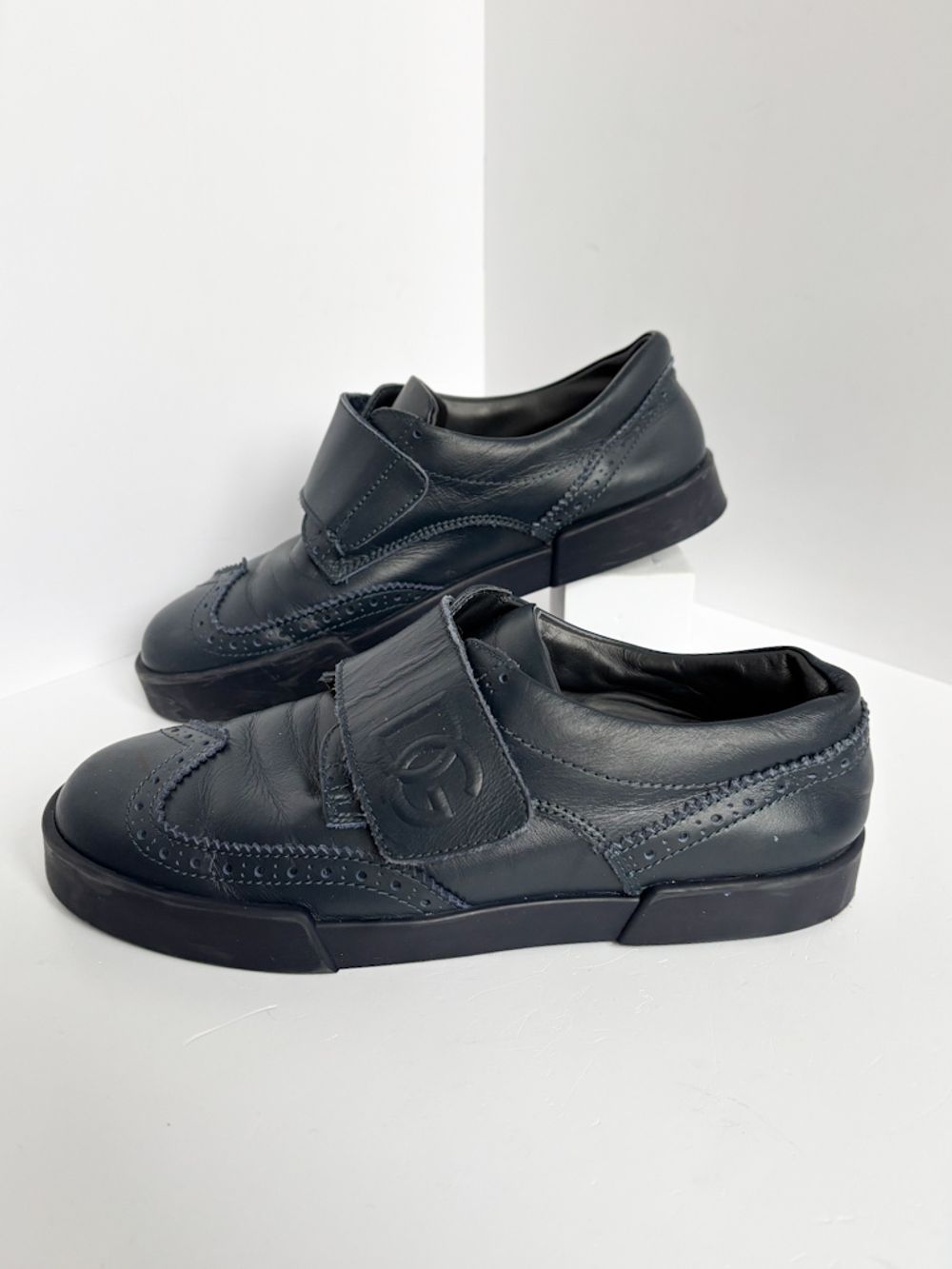 Кожаные кеды Dolce & Gabbana, 34,5