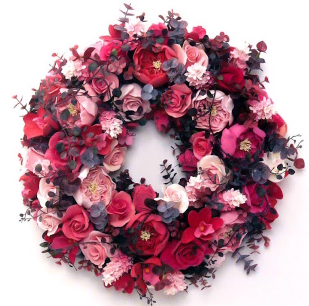 "Венки и медведи" из полимерной глины Claycraft by DECO. Wreath and Bear.