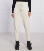 Хлопковые трикотажные штаны TWINSET - белый(222TT3353)