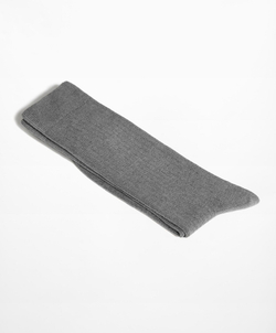 Oysho Классические носки из модала и кашемира, серый меланж