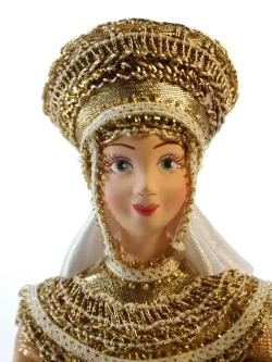 Кукла сувенирная фарфоровая Царевна