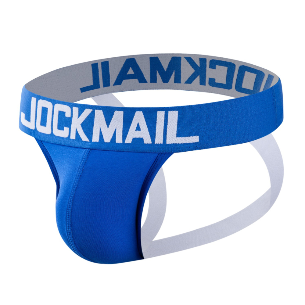 Мужские трусы джоки синие JOCKMAIL JM4038-9