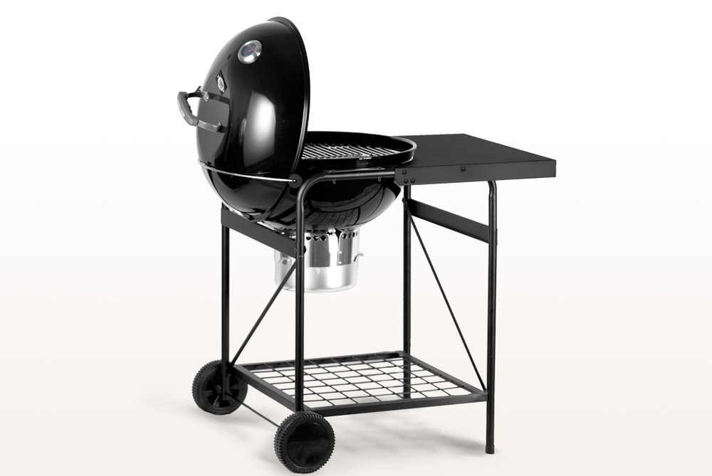 Круглый угольный гриль Start Grill TEMPER PREMIUM 22 дюйма, 57 см